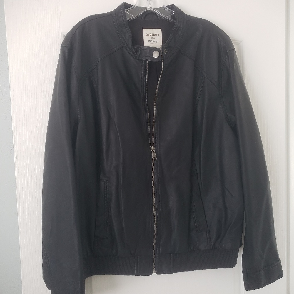 Old Navy Leather Jacket
